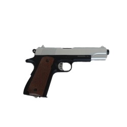 Elektroniczna tarcza z czujnikami optycznymi i metalowy pistolet - zestaw idealny dla zabawy strzeleckiej. Zawiera 5 różnych mis