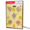 An innovative electronic board designed for occupational therapy, psychological, and concentration disorder prevention. Features
