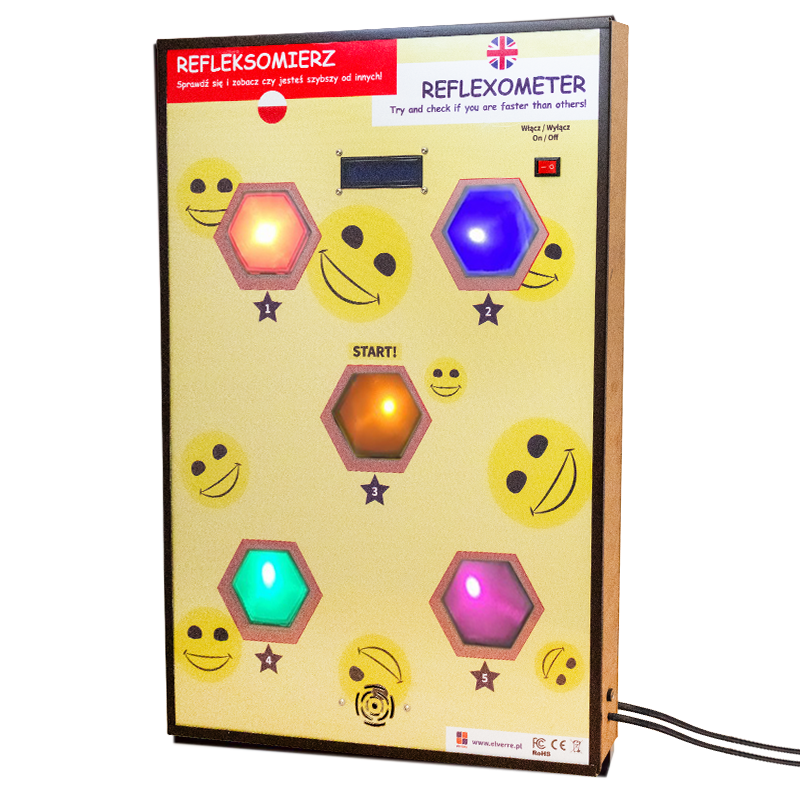 An innovative electronic board designed for occupational therapy, psychological, and concentration disorder prevention. Features