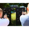 Laserová střelnice pro akce 75x150cm + pistole