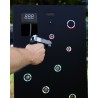 Campo di Tiro Laser per Eventi 75x150cm + Pistola