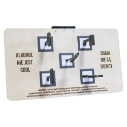 Key board - sobriety tester for alcogoggles