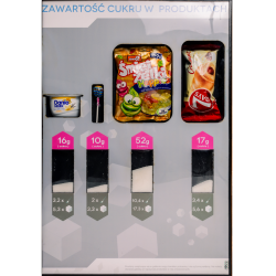 Walizka Edukacyjna „Ile cukru naprawdę jesz?”