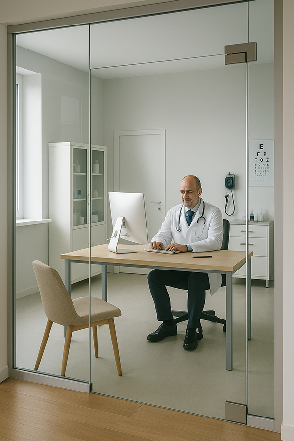 Gabinet bez folii PDLC