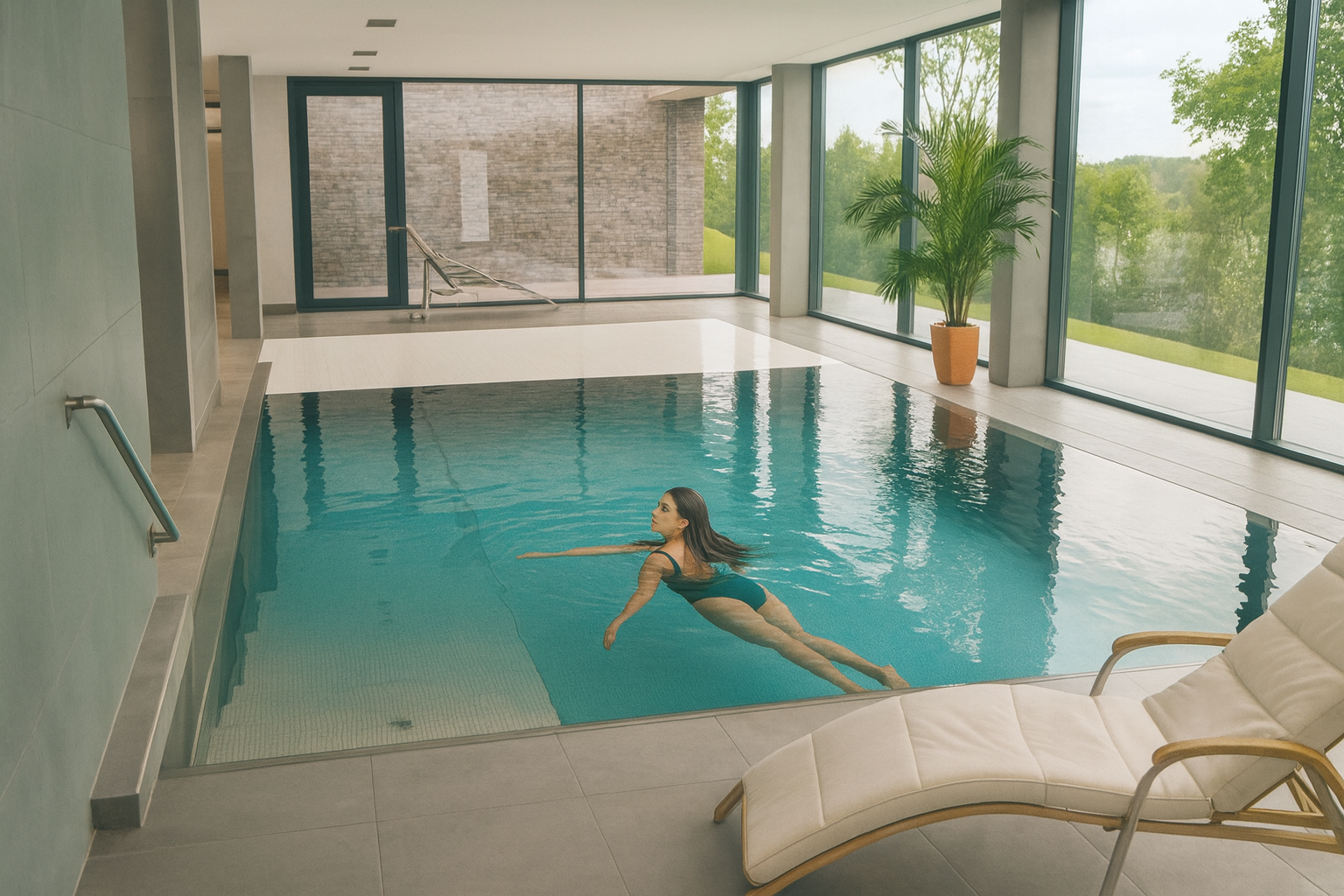 Basen bez folii PDLC